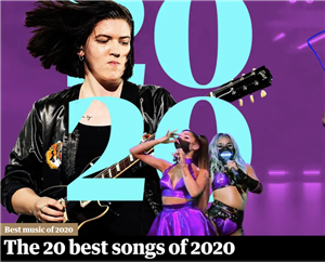 2020's best 20 songs according to The Guardian